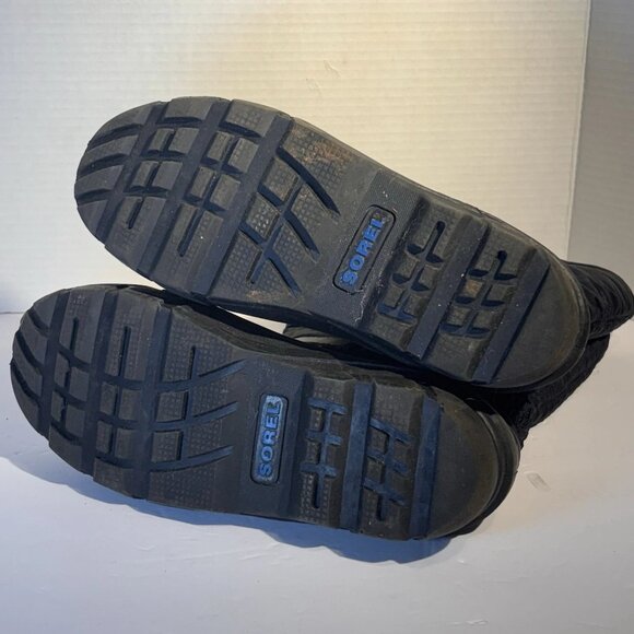 Sorel Men 7 EU 40 Black Blue Snow Winter Boots Insulated Waterproof With Strap main image 6